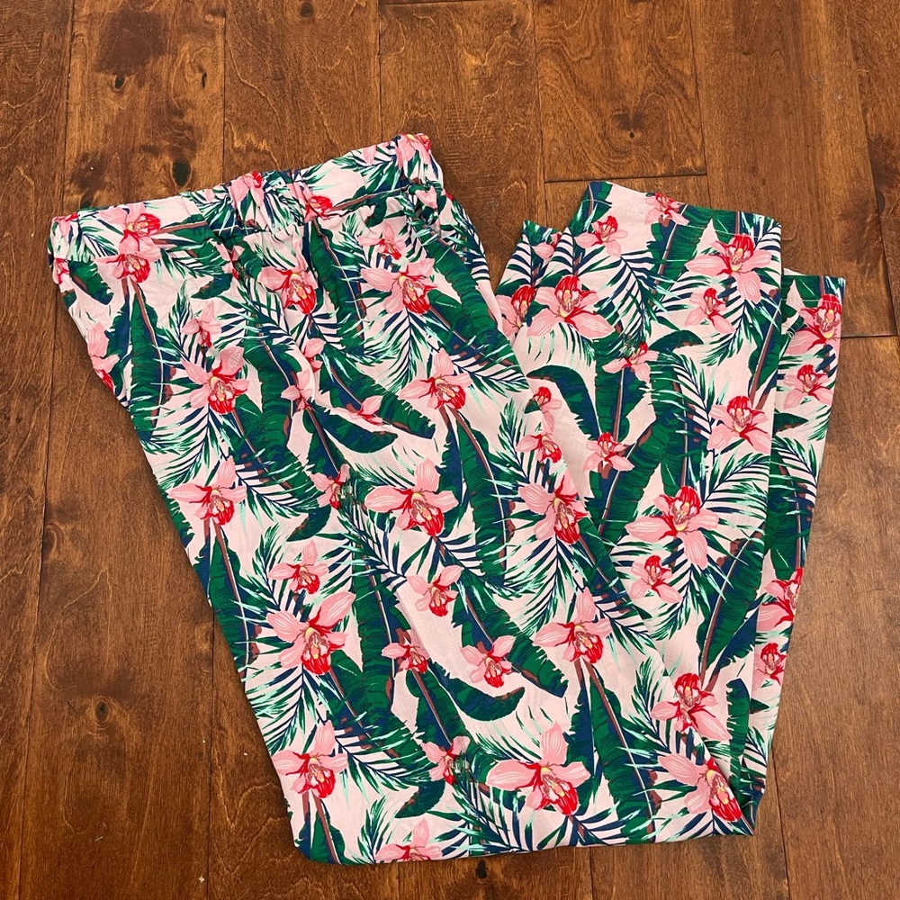 Women’s Floral Casual Dress Pants
